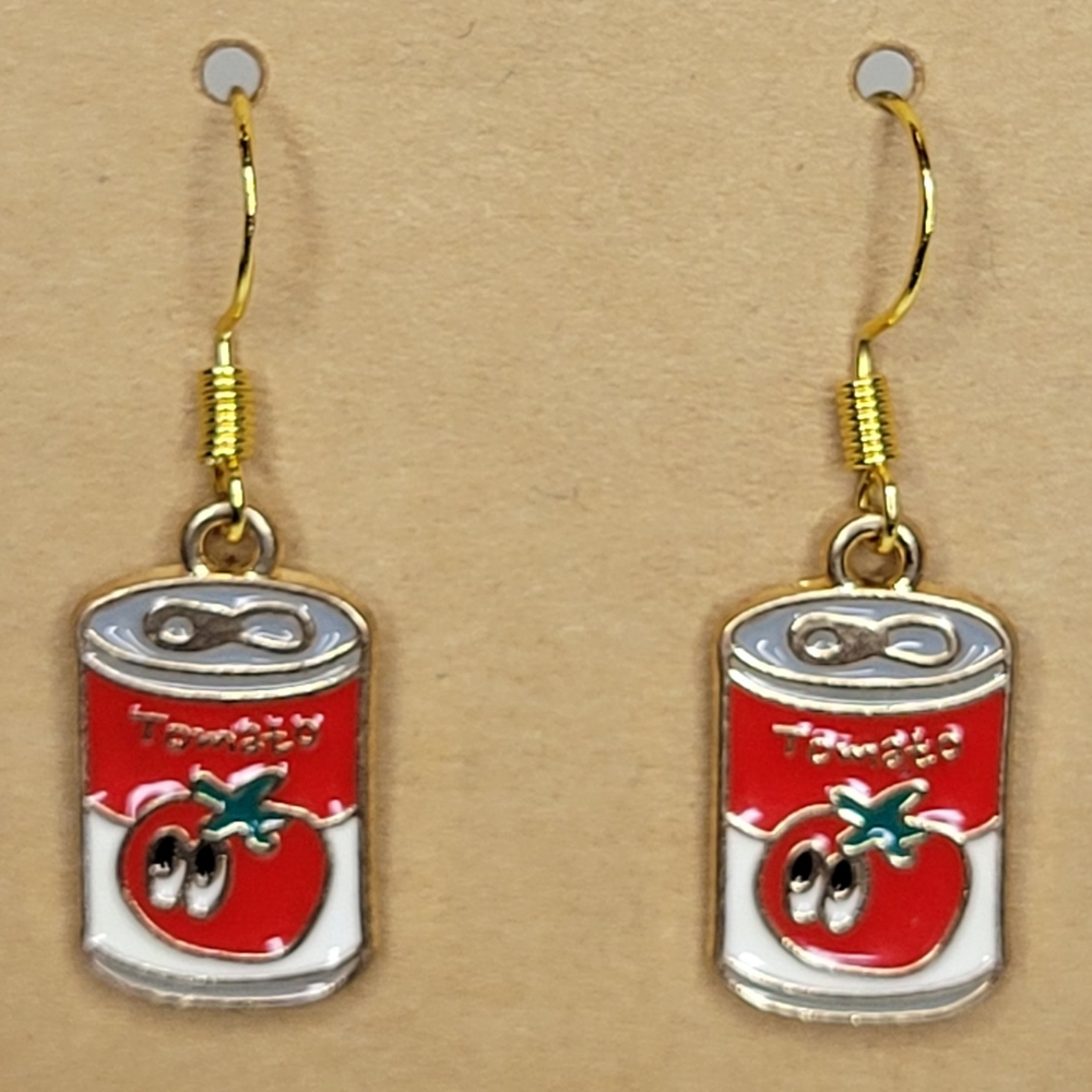 Tomato Soup Earrings